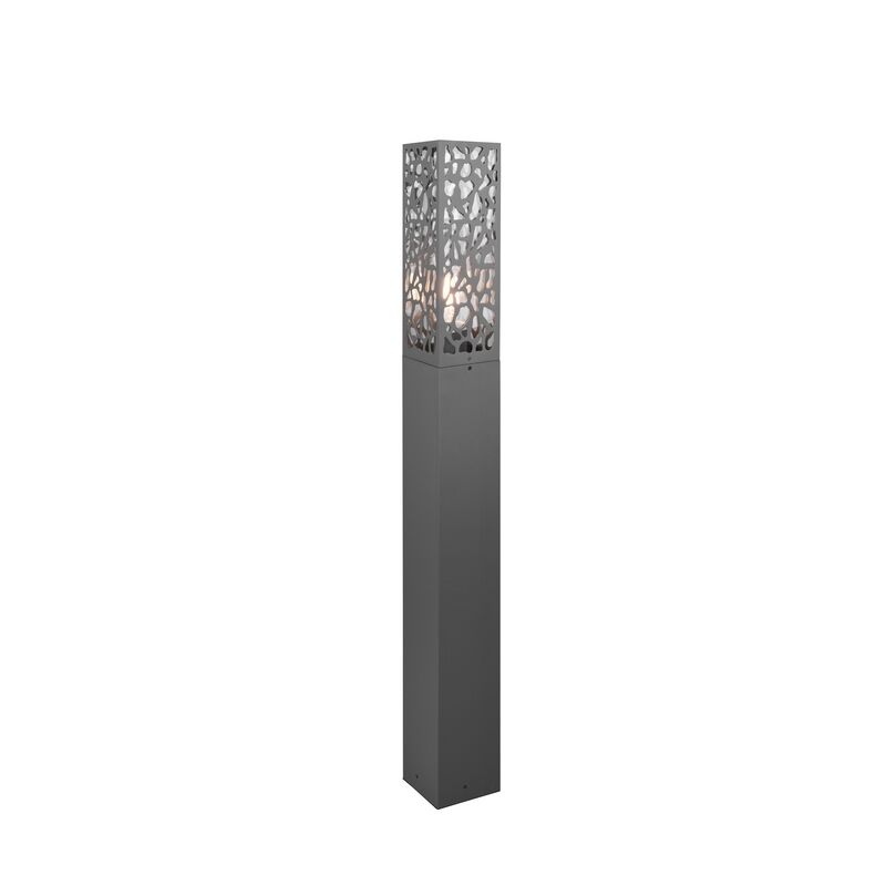 Moderne staande buitenlamp Tobias, antraciet