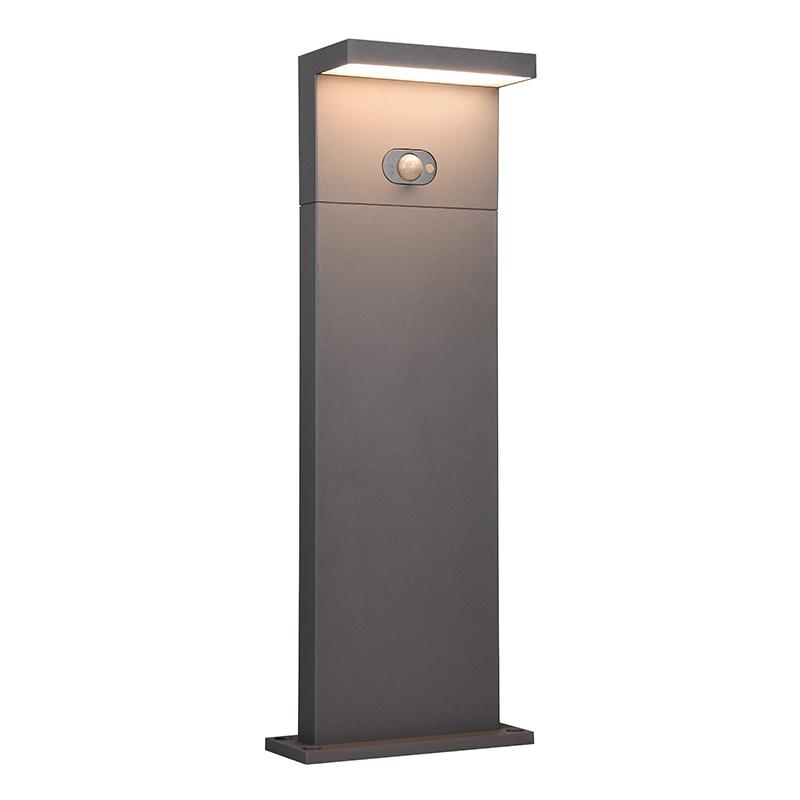 Antraciete staande buitenlamp op zonne-energie modern, Nesrin, 5W, white switch LED, IP65