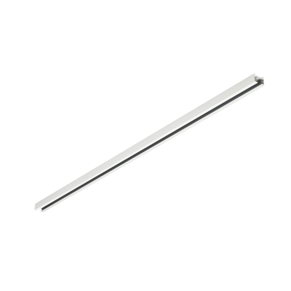 1 meter spanningsrail voor 2-fase railverlichting, wit
