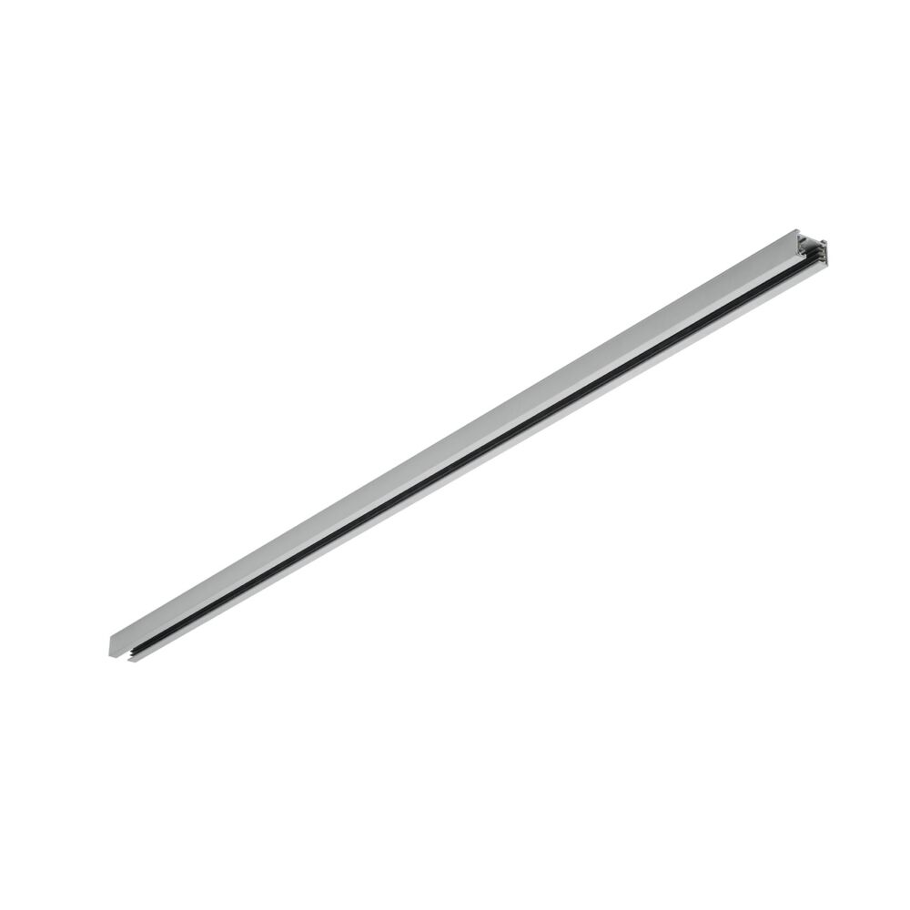 1 meter spanningsrail voor 2-fase railverlichting, grijs