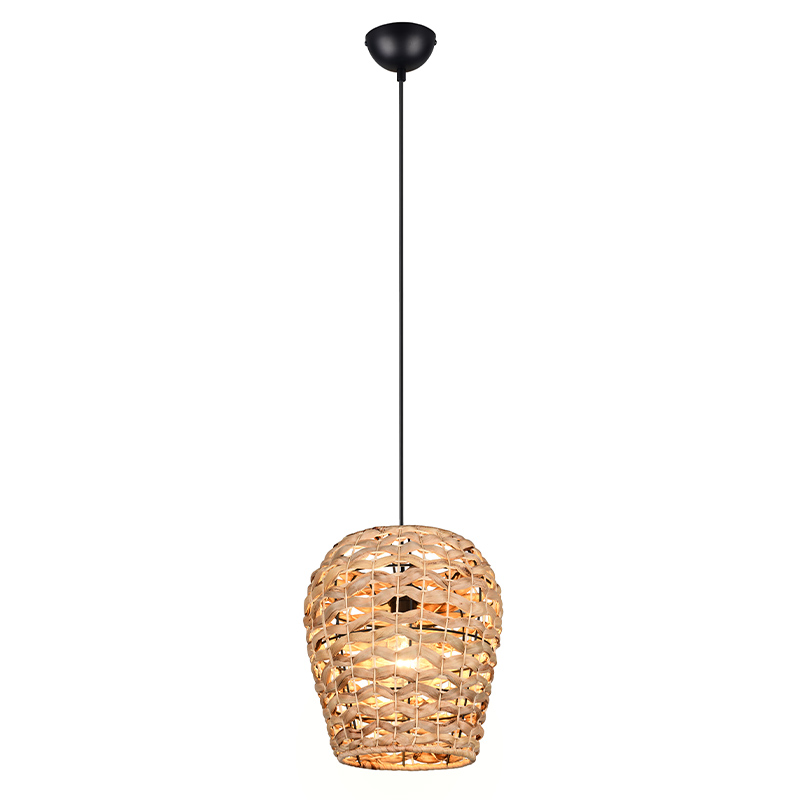 Rotan hanglamp bruin, Lycke