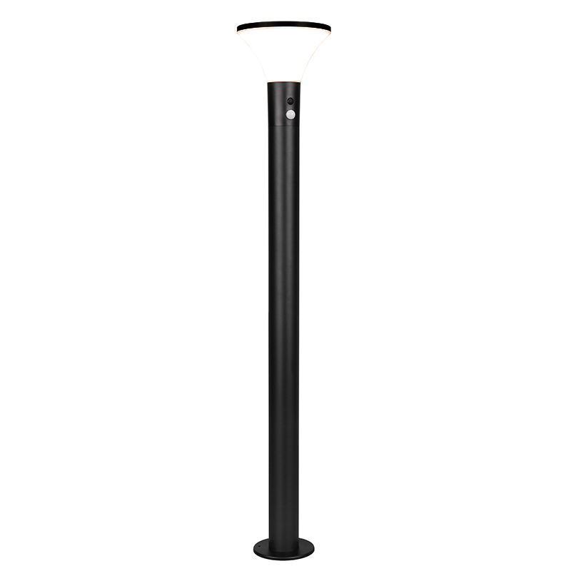Zwarte staande buitenlamp op zonne-energie modern, Nebahat, 3W, 4000K LED, IP44