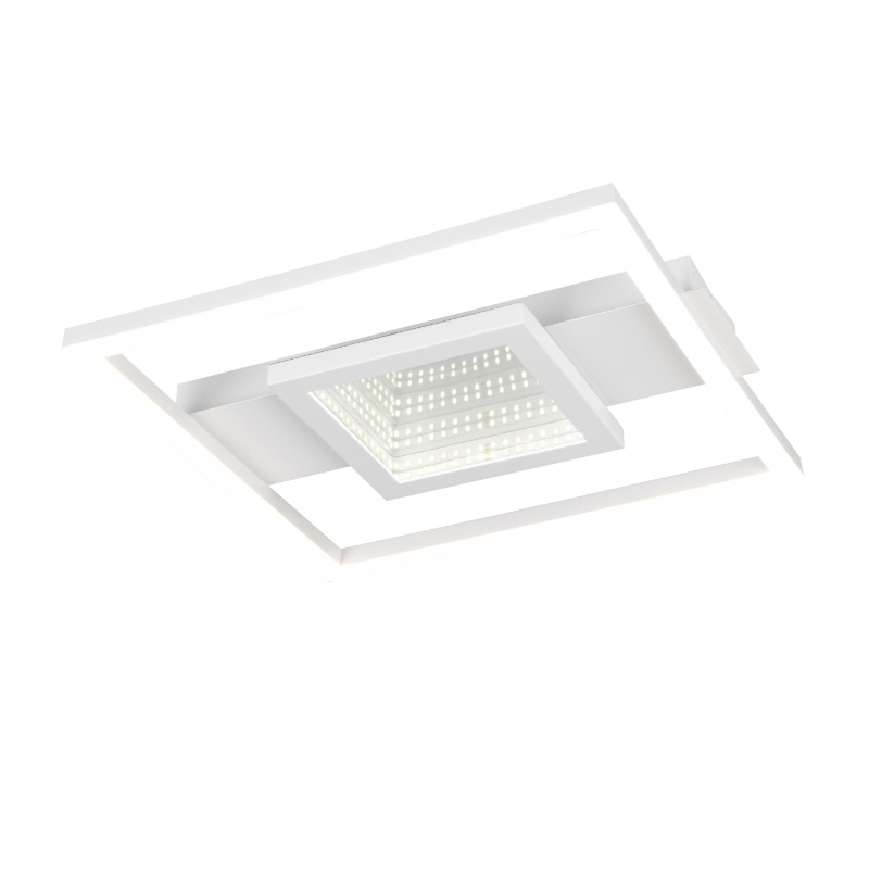 Witte plafondlamp modern, Sandhia, 16W, 4000K LED