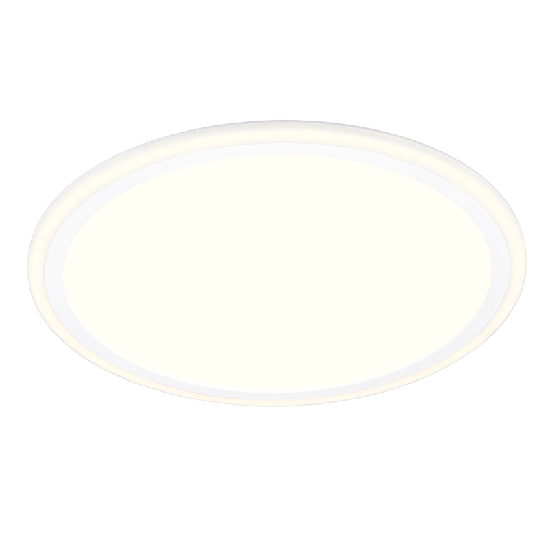 Witte plafonnière modern, Omaima, 17W, 3000K LED