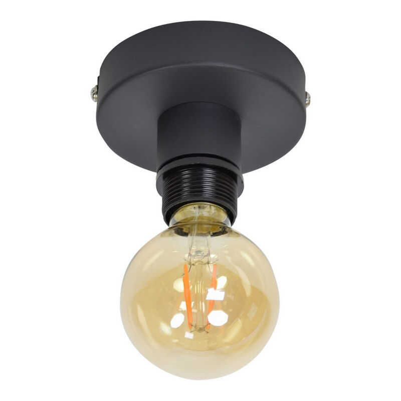 Zwarte plafondlamp Moda, Industrie