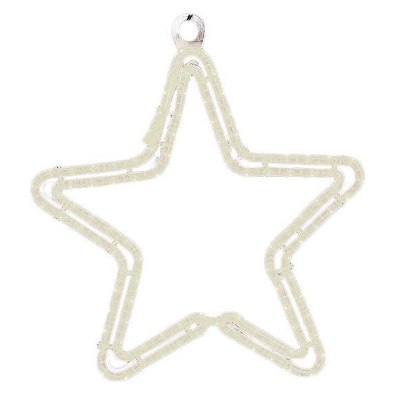 LED kerstster voor binnen en buiten, warm wit, IP44