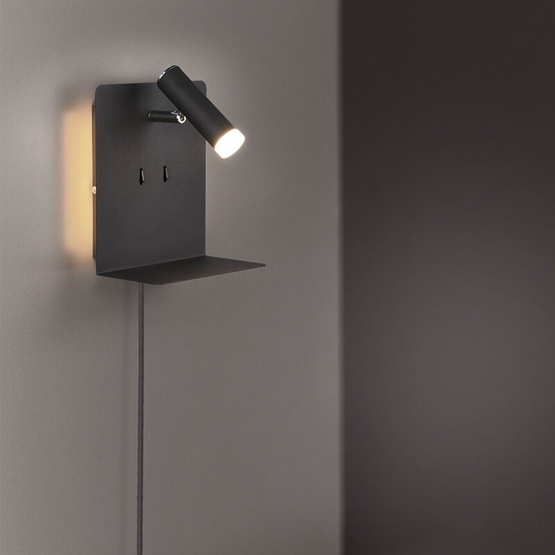 Nachtkastje Werken Studie Leeslamp Wandlamp 3W LED Boeklamp Muur Nachtlampje LED Flexibele Spotlights Lamp kopen vanaf een prijs van 11