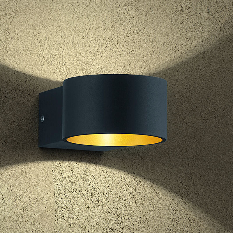 Klighten 2 stuks wandlampen voor binnen, modern Up Down wandlamp met een vervangbare G9-lamp, IP54 waterdichte wandverlichting, binnen en buiten, natuurlijk wit, 4000 K, zwart Klighten 2 stuks wandlampen voor binnen, modern Up Down wandlamp met een vervangbare G9-lamp, IP54 waterdichte wandverlichting, binnen en buiten, natuurlijk wit, 4000 K, zwart