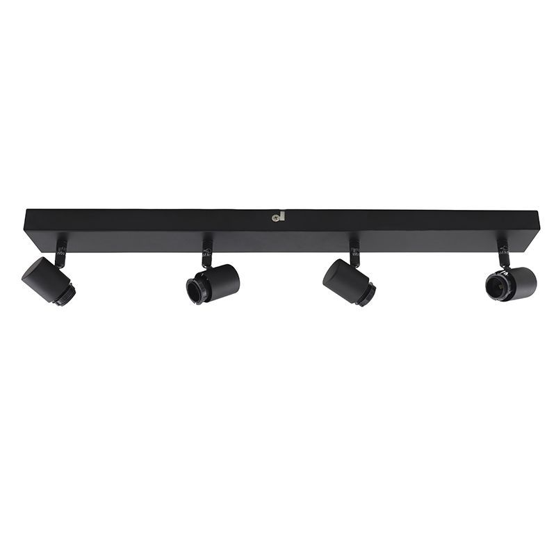 Aluminium plafondfitting zwart, Rika Aluminium plafondfitting zwart, Rika