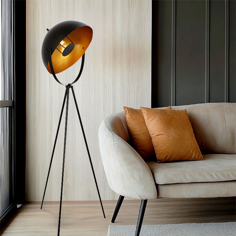 Moderne vloerlamp goud, Brenna Moderne vloerlamp goud, Brenna