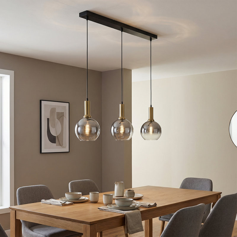 Design hanglamp grijs, Emerson