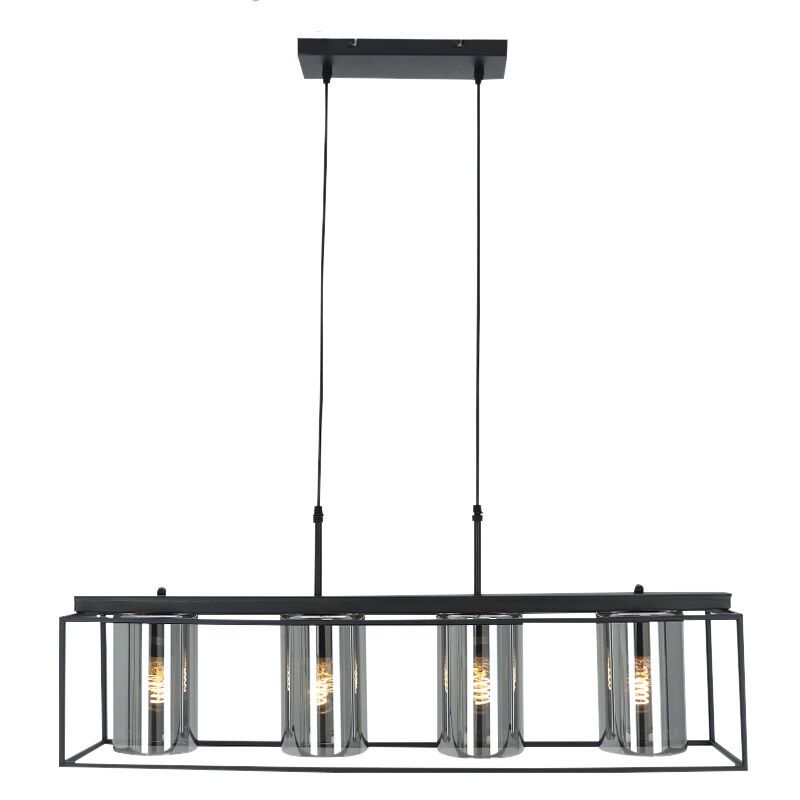 Moderne hanglamp zwart, Jessa Moderne hanglamp zwart, Jessa