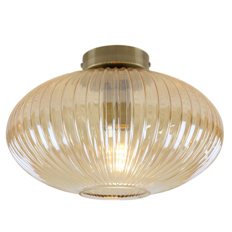 Retro plafonnière amber, Charlois Retro plafonnière amber, Charlois