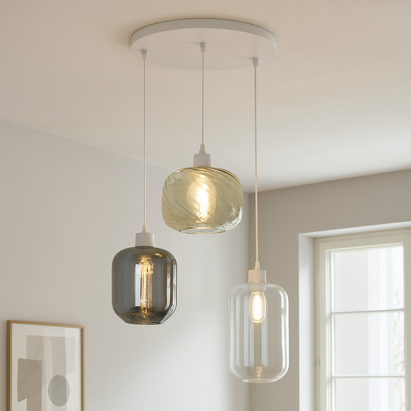 Design hanglamp transparant, Mannus Design hanglamp transparant, Mannus