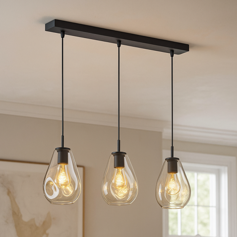 Design hanglamp amber, Evito