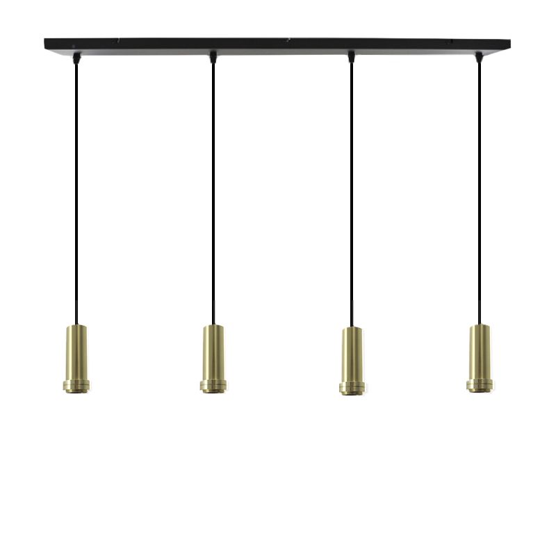 Aluminium hanglamp zonder kap goud, Rika