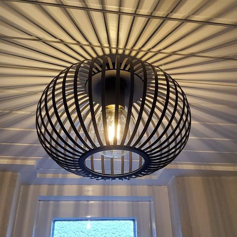 Zwarte plafonniere Lieve, Rond, klein Zwarte plafonniere Lieve, Rond, klein