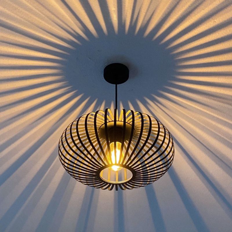 Zwarte hanglamp Lieve, Rond Zwarte hanglamp Lieve, Rond