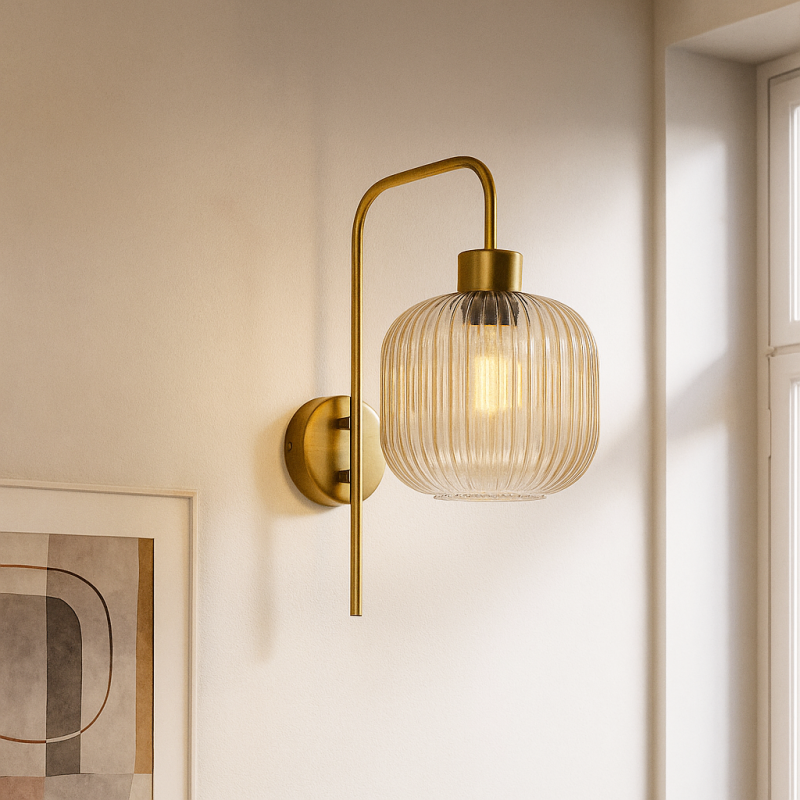 Design wandlamp amber, Charlois Design wandlamp amber, Charlois