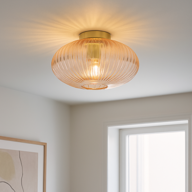 Design plafonnière roze, Charlois Design plafonnière roze, Charlois