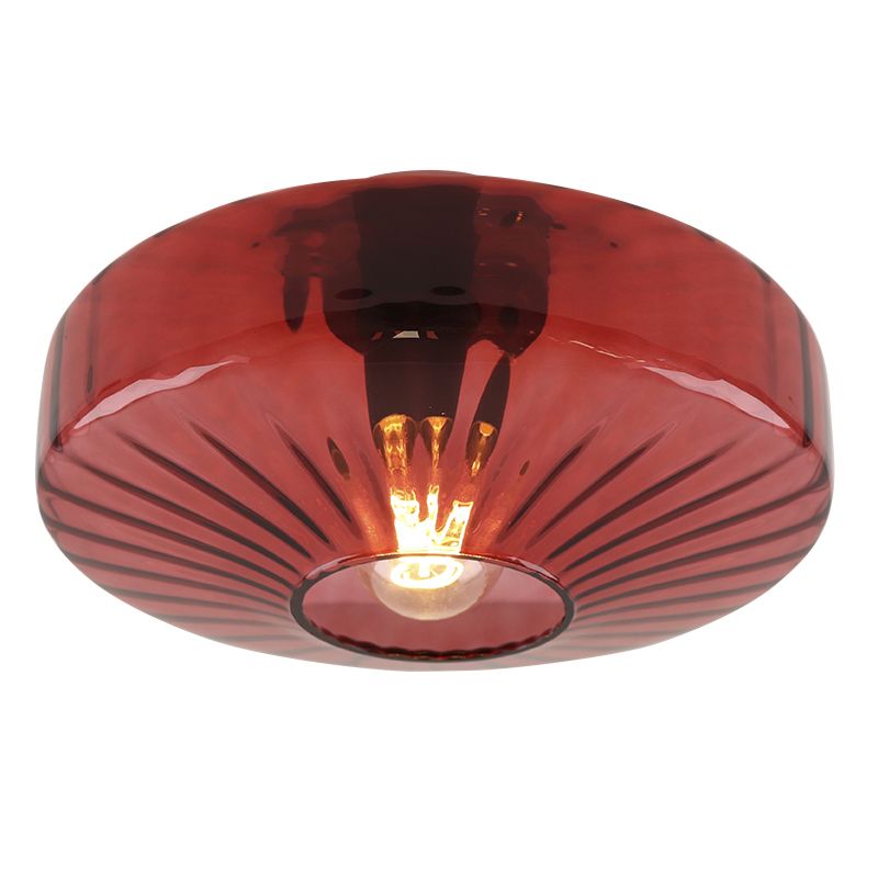 Design plafondlamp rood, Sevda