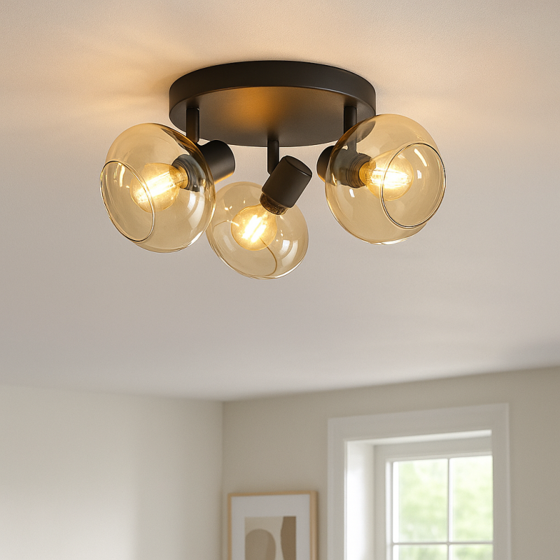 Design plafondspot amber, Skip