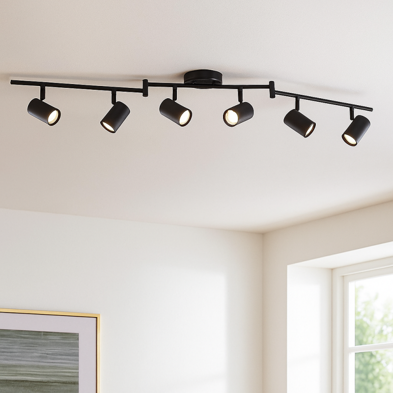 Moderne plafondspot zwart, Elena Moderne plafondspot zwart, Elena