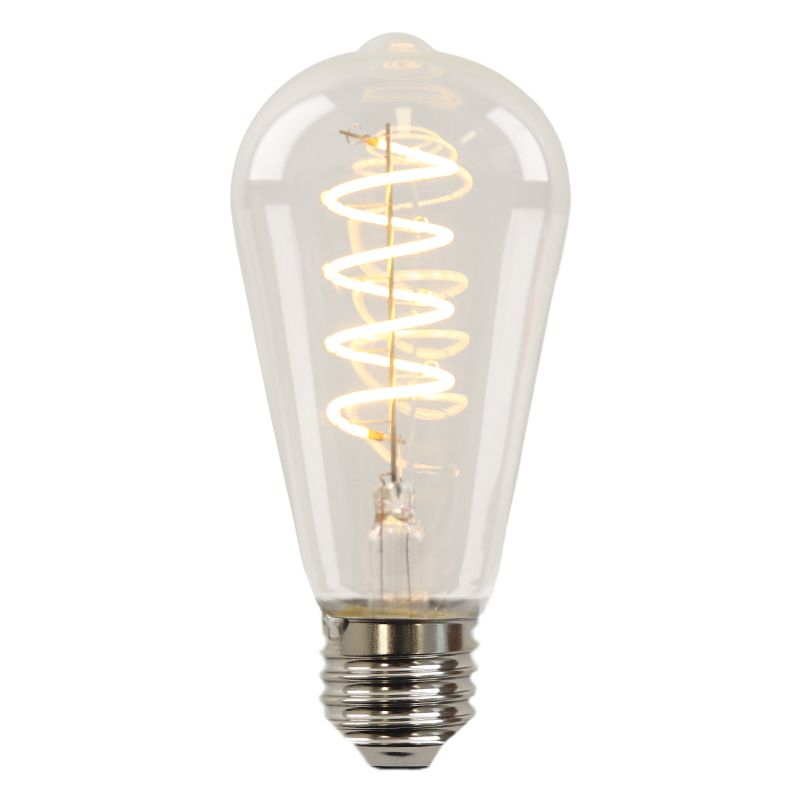 Dimbare Olucia E27 LED Edison lamp Tuelo, 4W, 2700K