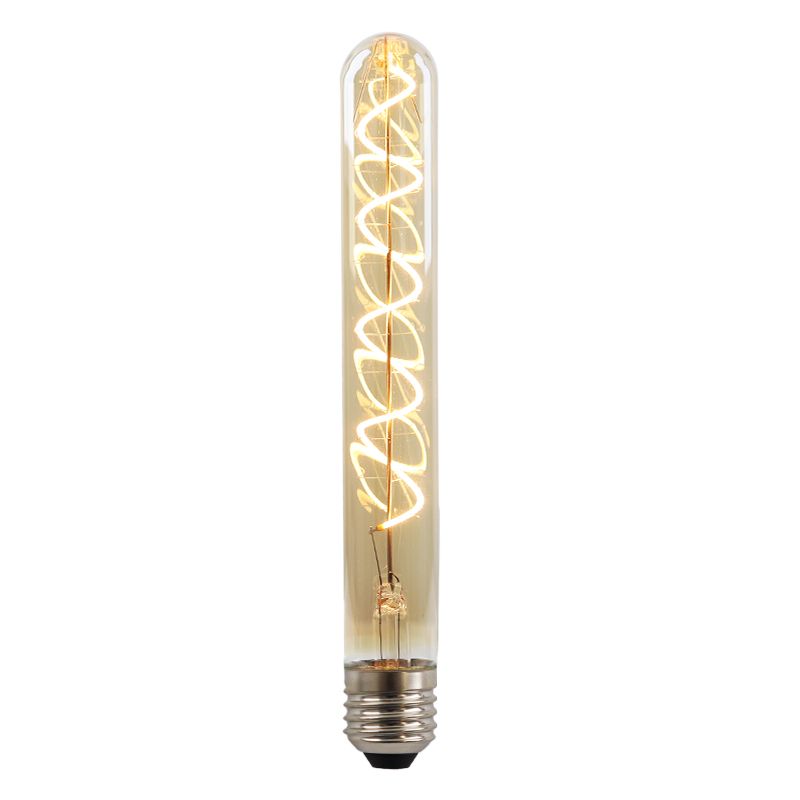 Dimbare Olucia E27 LED buislamp Damien, amber, 4W, 2200K