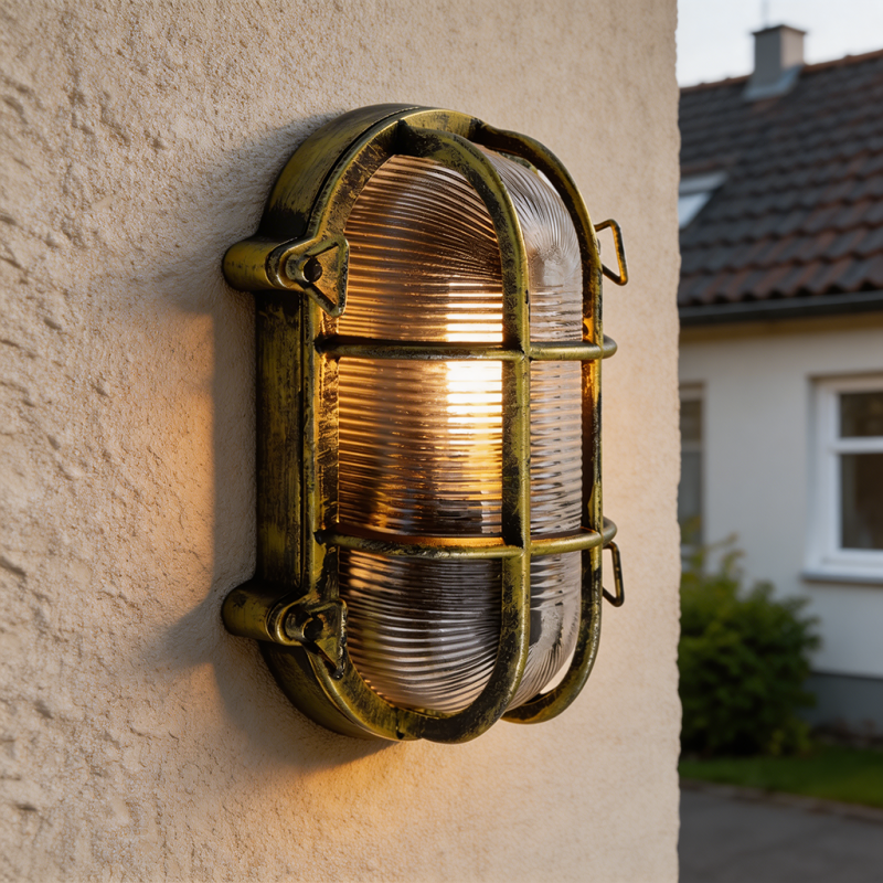 Industriële buitenlamp zwart, Juanita, IP44