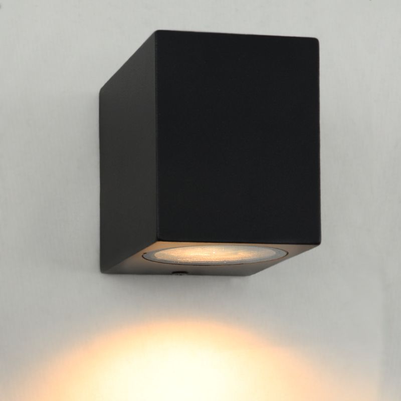Moderne Corella wandlamp - zwart, klein