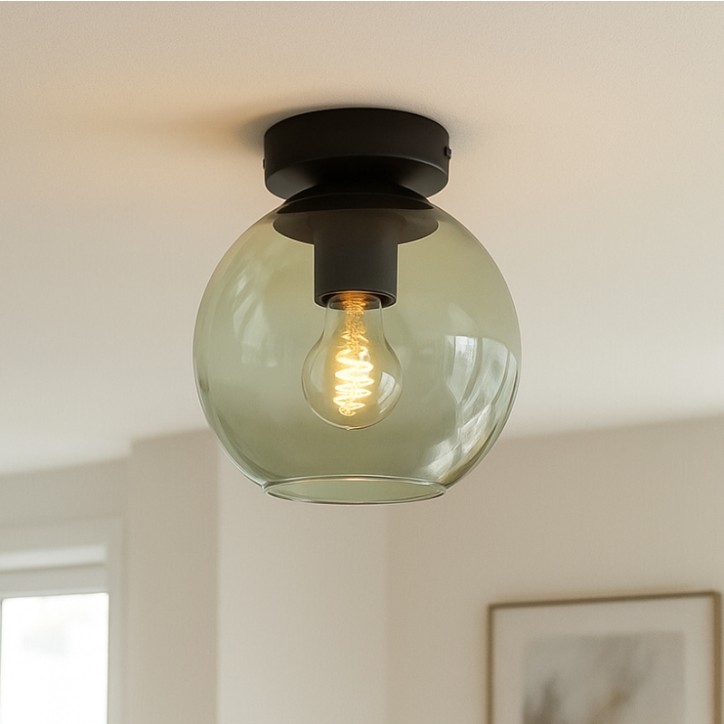 Design plafondlamp groen, Giada Design plafondlamp groen, Giada