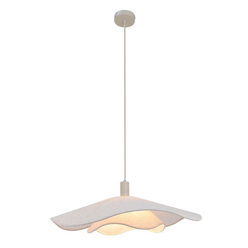 Landelijke hanglamp beige, Mimi