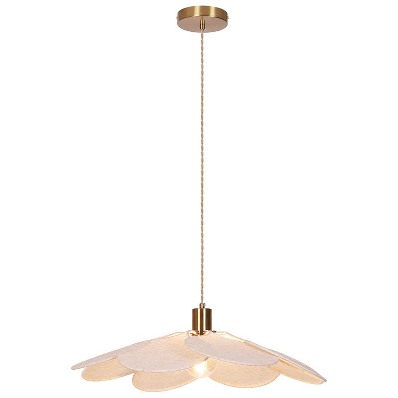 Landelijke hanglamp beige, Nena