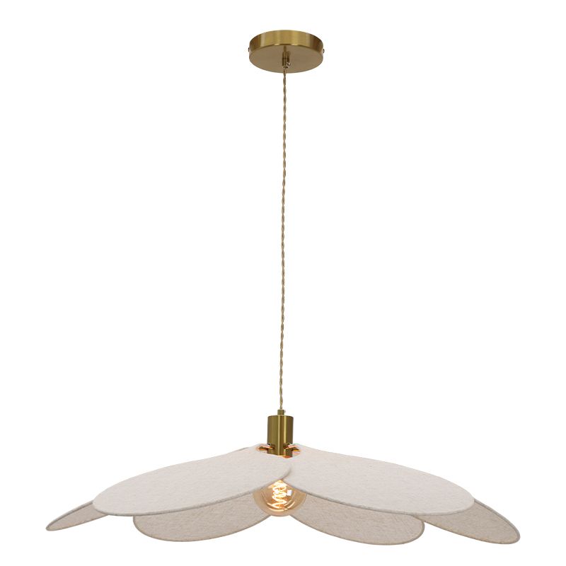 Landelijke hanglamp beige, Nena