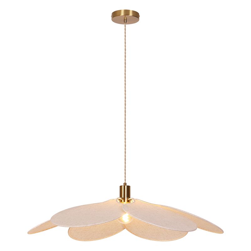 Landelijke hanglamp beige, Nena
