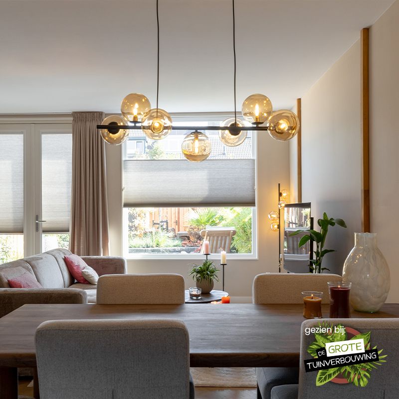 Design hanglamp amber, Remo