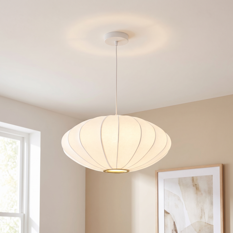 Japandi hanglamp wit, Jada Japandi hanglamp wit, Jada