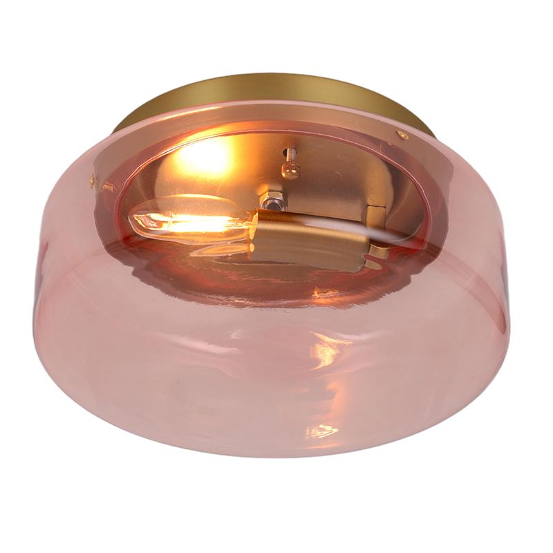 Design plafondlamp roze, Byron