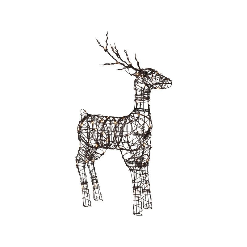 Kerst Rendier met 64 leds voor buiten, middel Kerst Rendier met 64 leds voor buiten, middel
