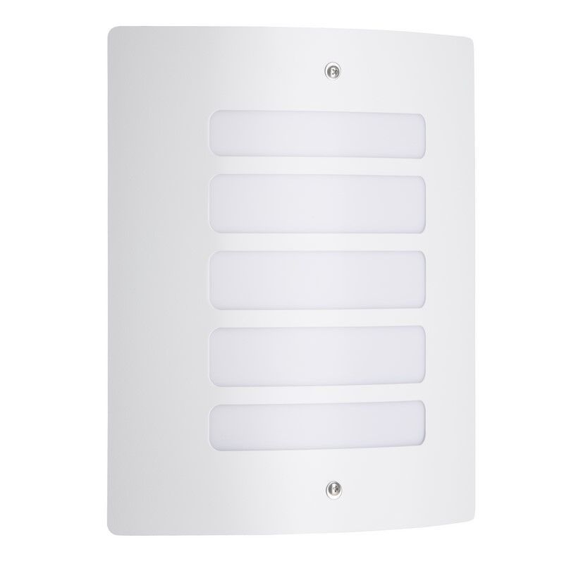 Metalen buitenlamp wit, Alea, IP44