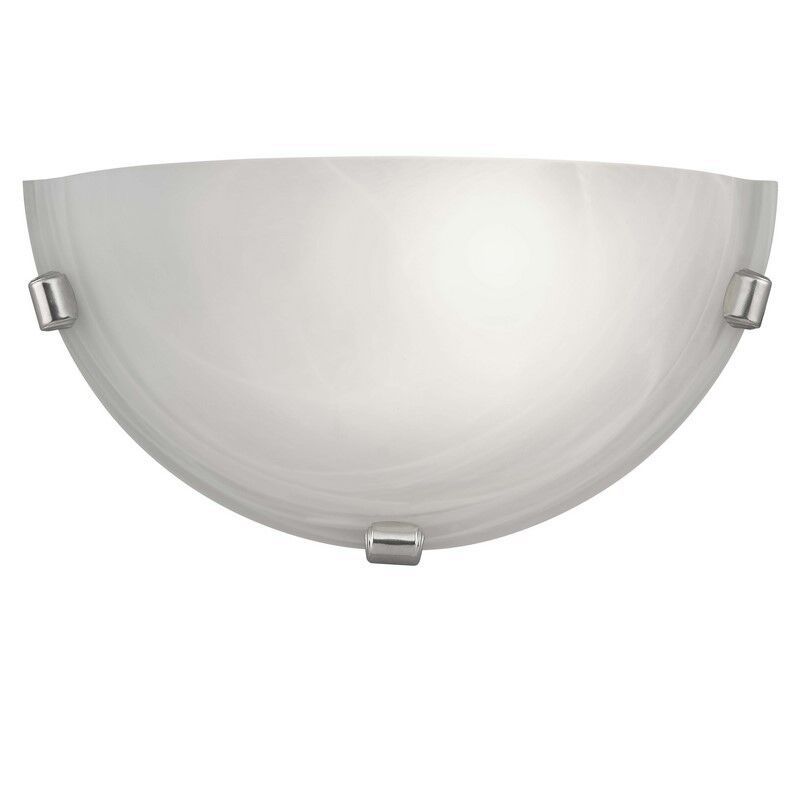 Glazen wandlamp wit, Aliyana Glazen wandlamp wit, Aliyana