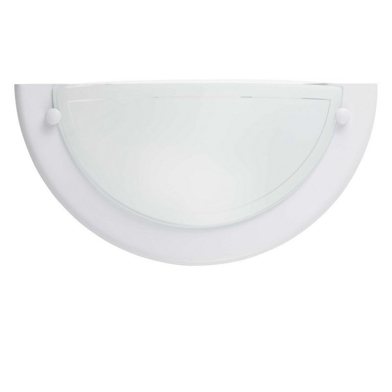 Glazen wandlamp wit, Angely Glazen wandlamp wit, Angely
