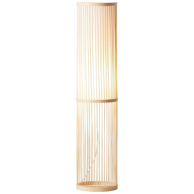 Houten vloerlamp, Kayra, met schakelaar Houten vloerlamp, Kayra, met schakelaar