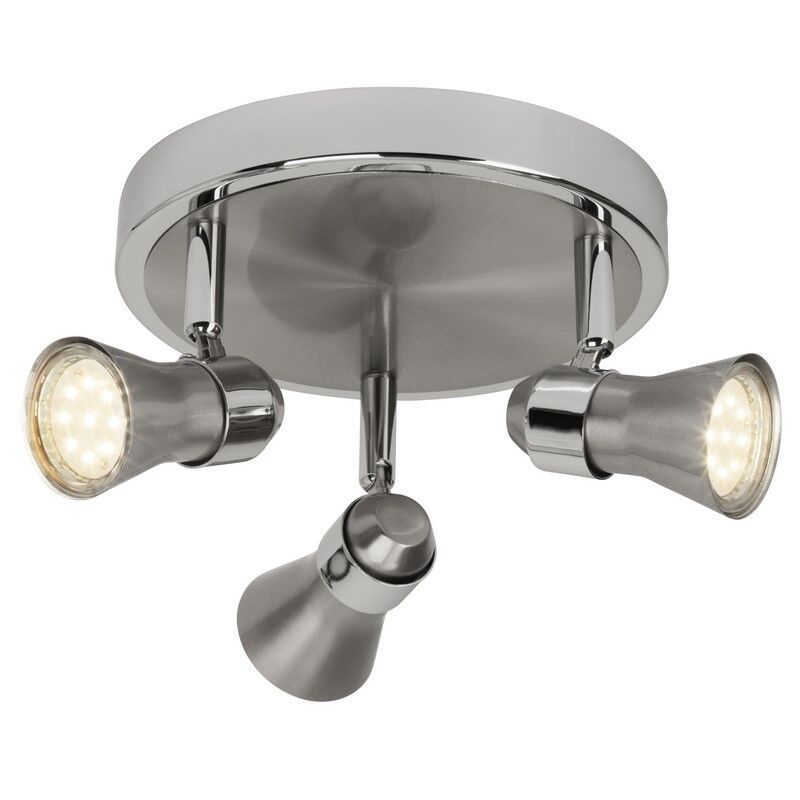 Metalen plafondspot chroom, Roel, 7W, 3000K LED