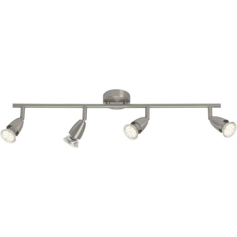 Metalen plafondlamp chroom, Keysha, 3W, 3000K LED