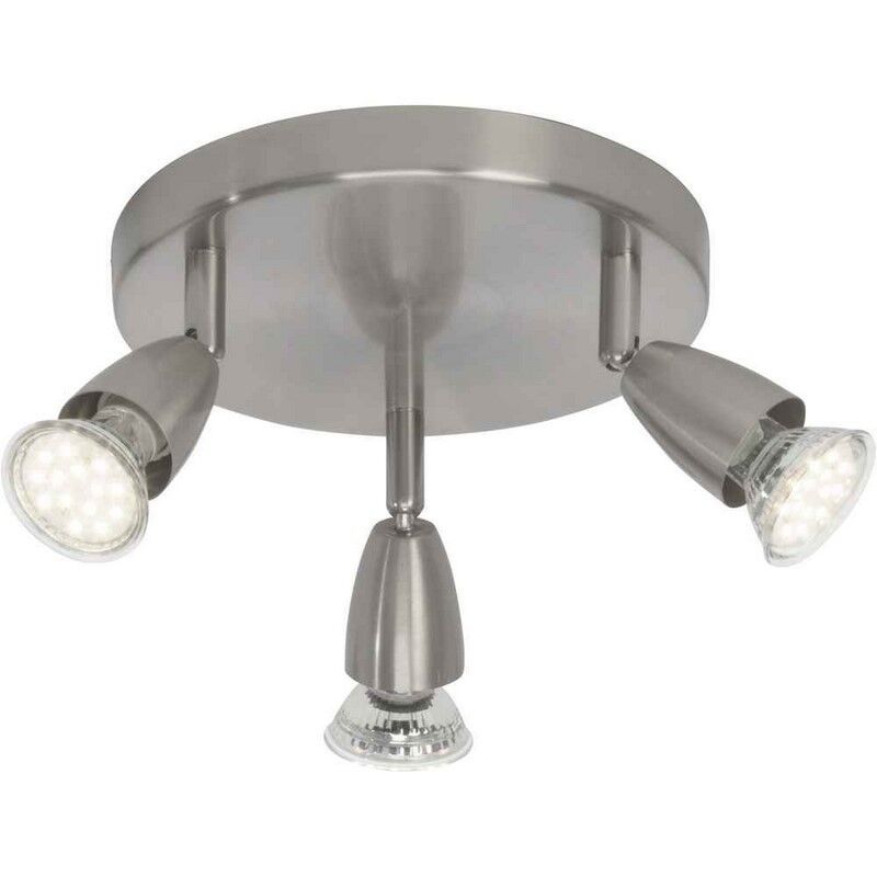 Metalen plafondlamp chroom, Keysha, 3W, 3000K LED Metalen plafondlamp chroom, Keysha, 3W, 3000K LED