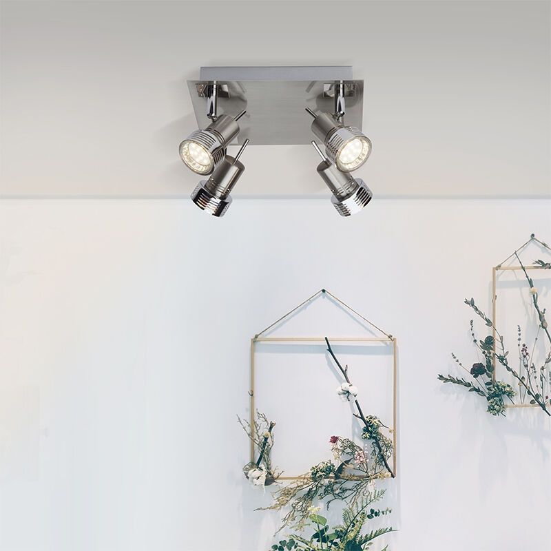 Moderne plafondspot chroom, Haven