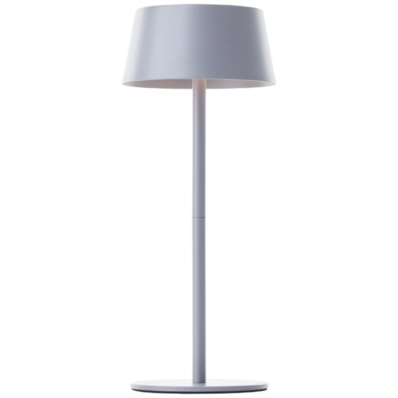 Moderne buiten wandlamp op zonne-energie grijs, Soumaya, 4W, 3000K LED, IP44, 3-staps dimbaar