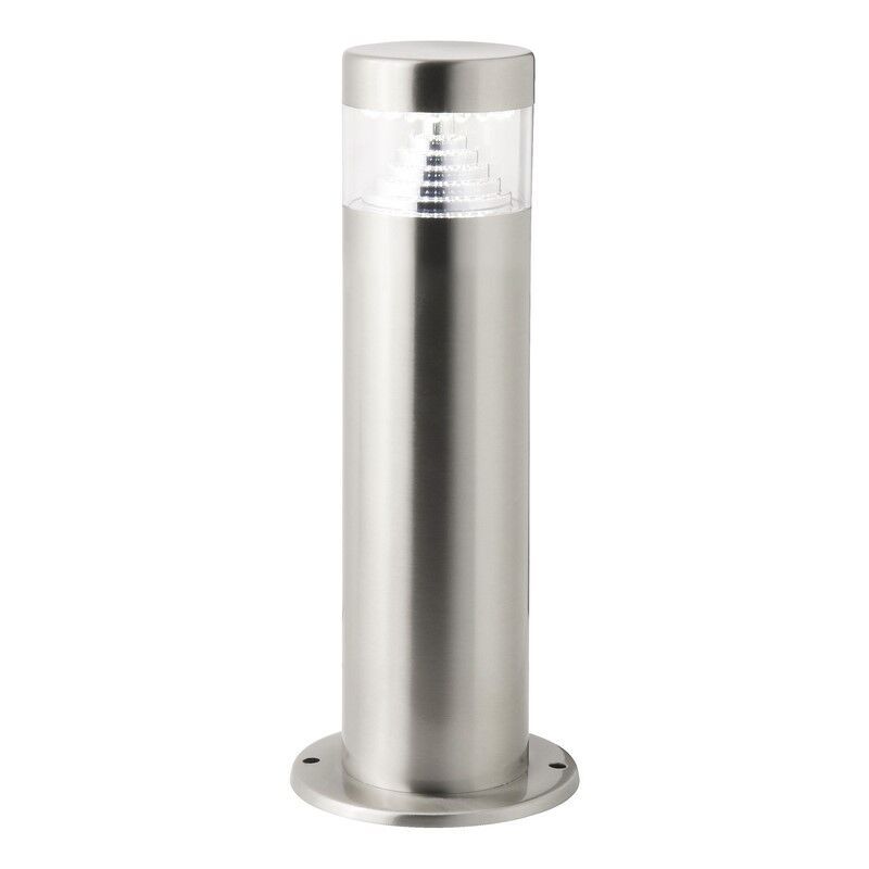 Kunststof buitenlamp chroom, Samuel, 1W, 6500K LED, IP44 Kunststof buitenlamp chroom, Samuel, 1W, 6500K LED, IP44